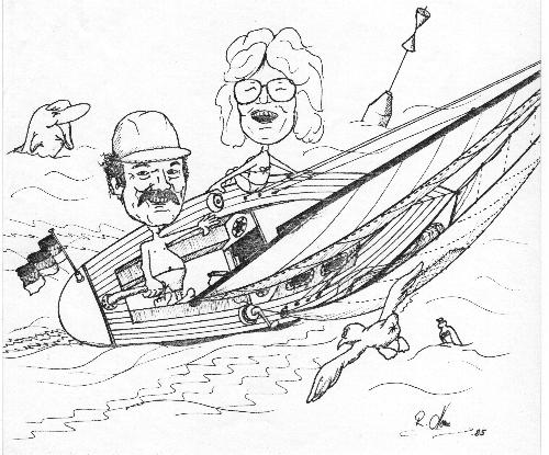 Bild von der Einladung zur Silberhochzeit von Hilde & Klaus